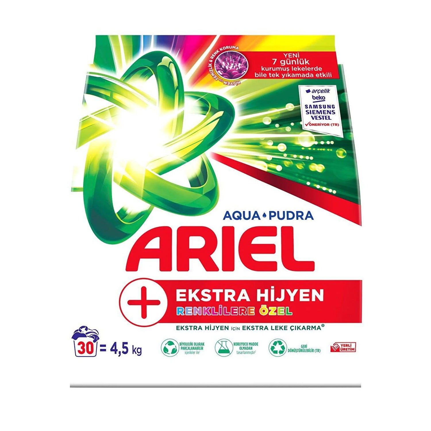 Ariel Çamaşır Tozu Rengi 4.5K